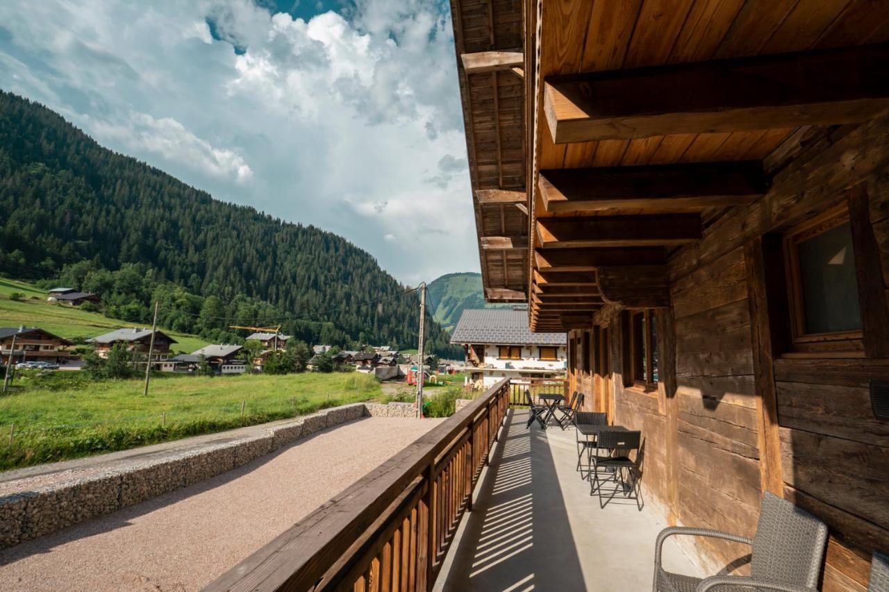 Chalet Les Cerfs Châtel Kültér fotó